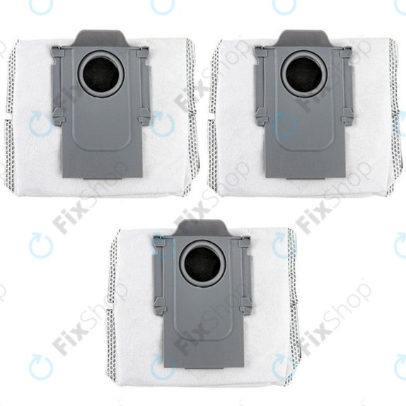 Sacchetto per aspirapolvere, 3 pz., Carbone attivo per Xiaomi Roborock Q-series