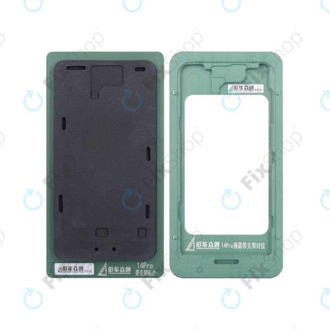 Stampo di allineamento con tappetino di laminazione con cornice per iPhone 14 Pro, XHZC