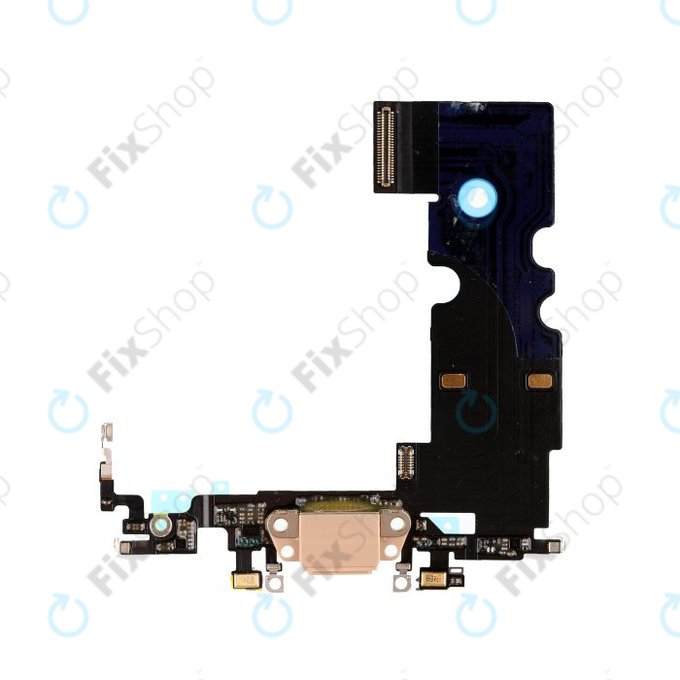 Connettore di ricarica con Cavo flex per iPhone 8, Gold