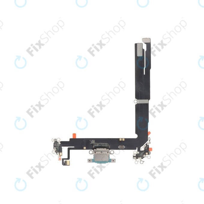 Connettore di ricarica con Cavo flex per iPhone 16 Plus, Teal