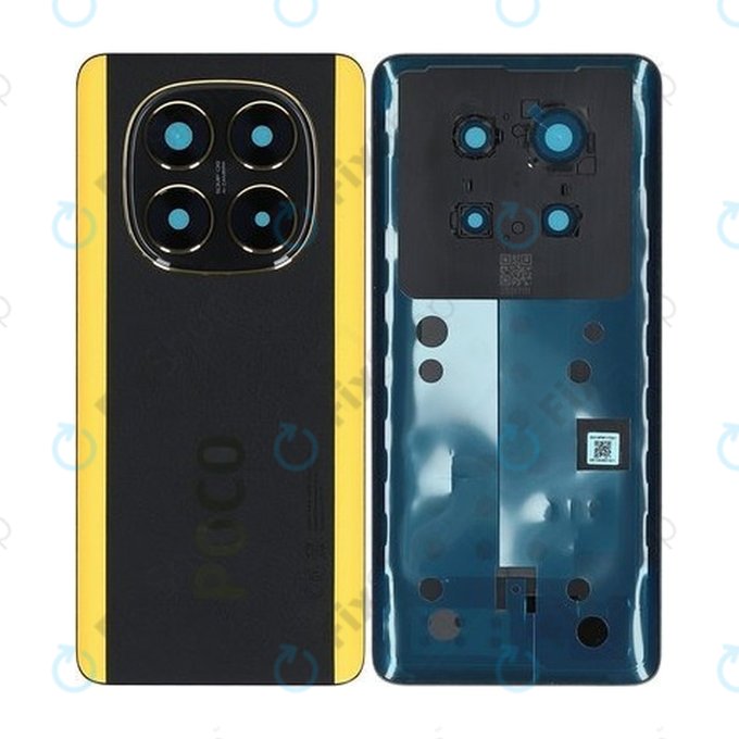 Cover batteria per Xiaomi Poco X7 24095PCADG, Black, 5600080O16P00, Genuine Service Pack