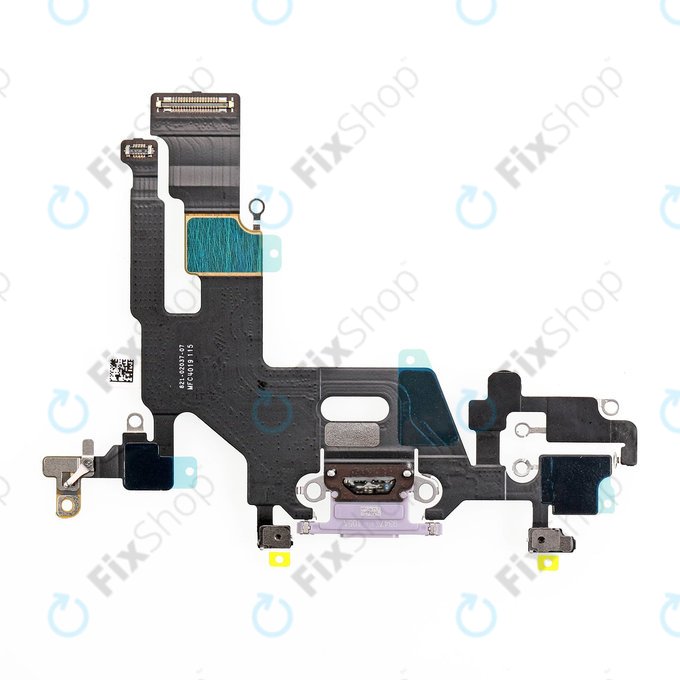 Connettore di ricarica con Cavo flex per iPhone 11, Purple