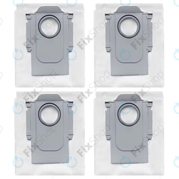 Sacchetto per aspirapolvere, 4 pz. per Xiaomi Roborock Q10-series, S8 Pro, S8 Pro Plus