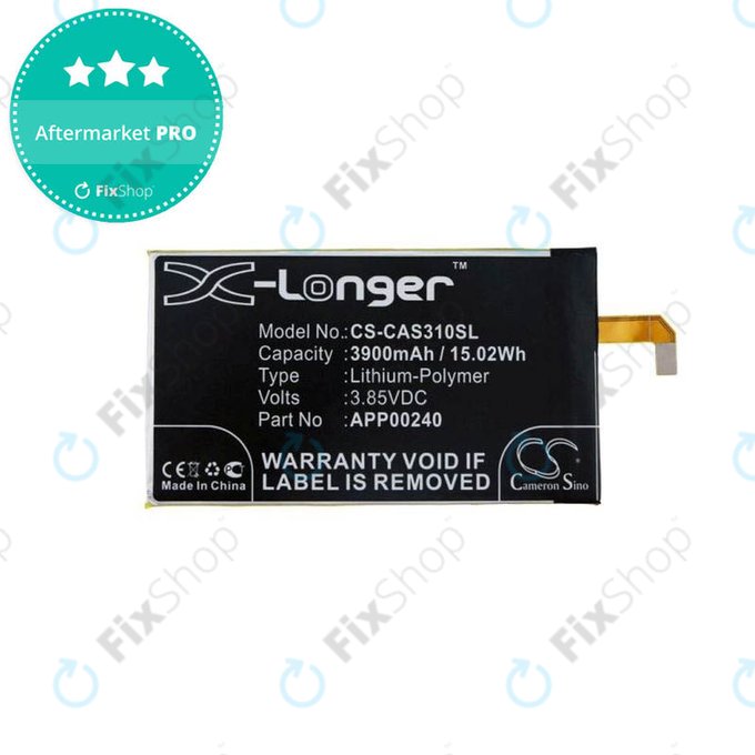 Batteria per Caterpillar CAT S31, APP00240, 3900mAh, HQ