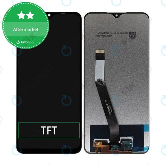 Schermo LCD per Xiaomi Redmi 9, Vetro touch senza cornice