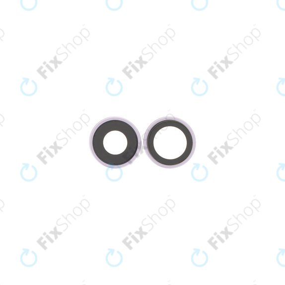 Lente fotocamera posteriore con frame 2 pz per iPhone 17, Lavender