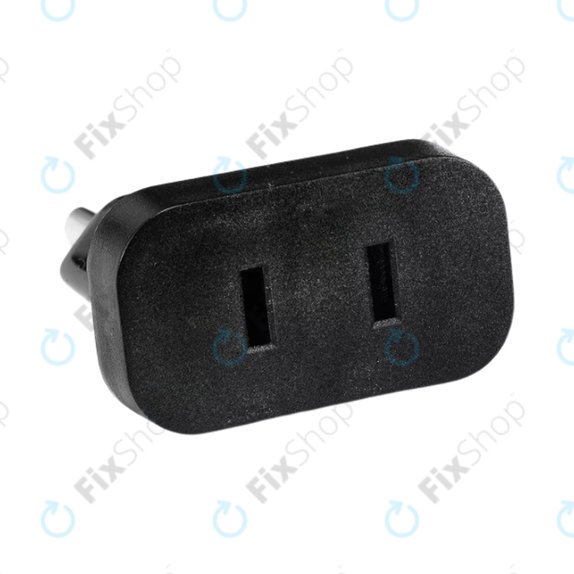 Adattatore spina US a EU, 220V, Black