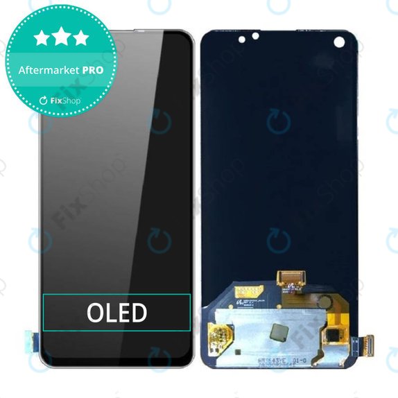 Schermo OLED per Oppo Reno 5 5G, Vetro touch senza cornice