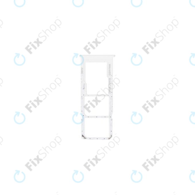Vassoio SIM per Samsung A12 A125F, White, GH98-46124B, Genuine Service Pack