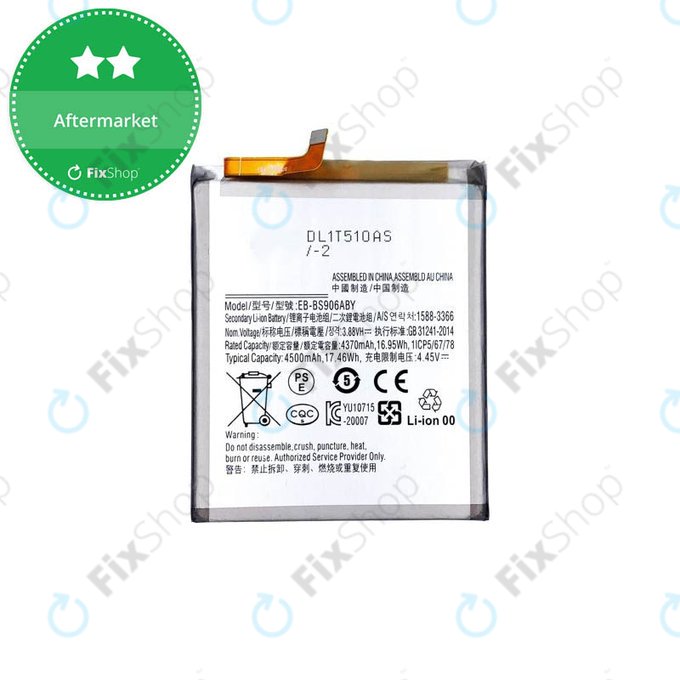 Batteria per Samsung S22 Plus S906B, EB-BS906ABY, 4500mAh