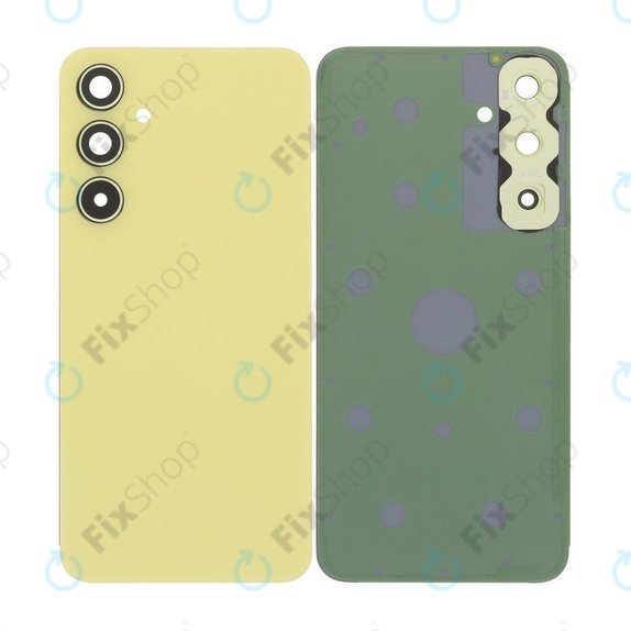 Gruppo cover batteria per Samsung A35 A356B, Lemon