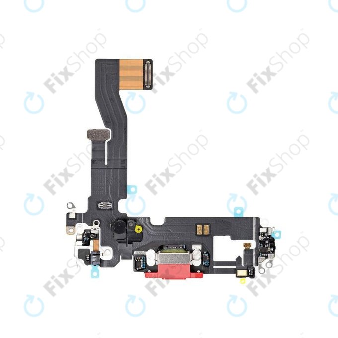 Connettore di ricarica con Cavo flex per iPhone 12, 12 Pro, Red