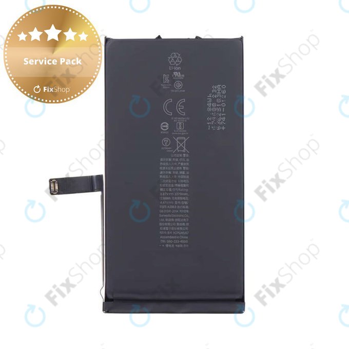 Batteria per iPhone 14, A2863, 3279mAh, Service Pack