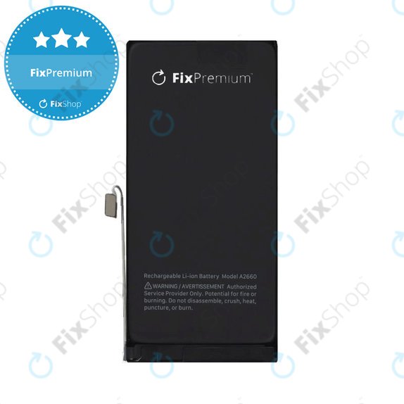 Batteria per iPhone 13 Mini, A2660, 2406mAh, FixPremium