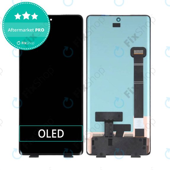 Schermo OLED per MotGoldla Edge 30 Ultra XT2241, Vetro touch senza cornice