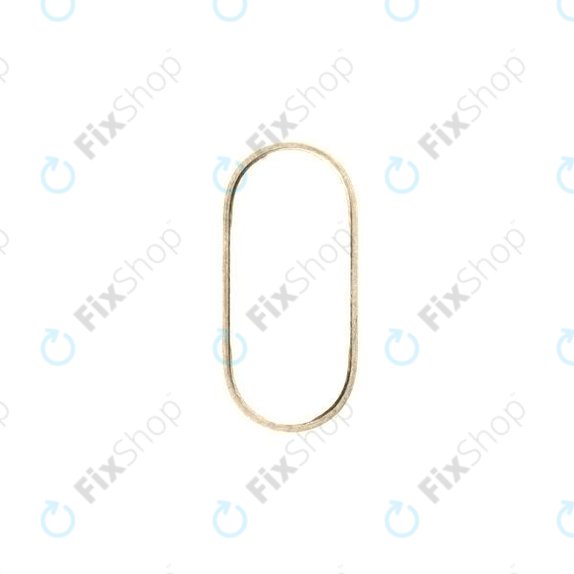 Frame lente fotocamera posteriore per iPhone XS, Gold