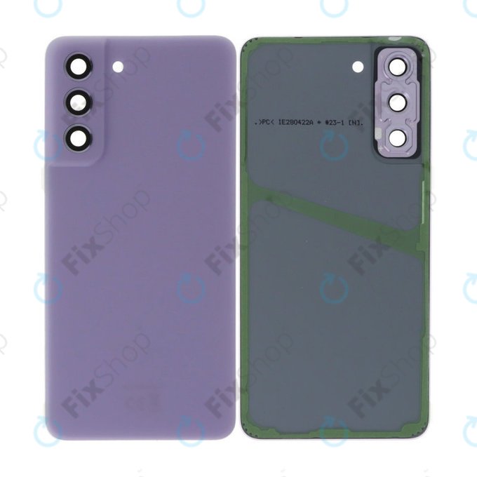 Gruppo cover batteria per Samsung S21 FE G990B, Lavender
