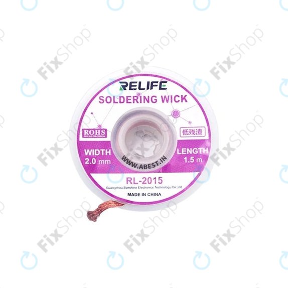 Treccia dissaldante potente 2 mm, Relife RL-2015
