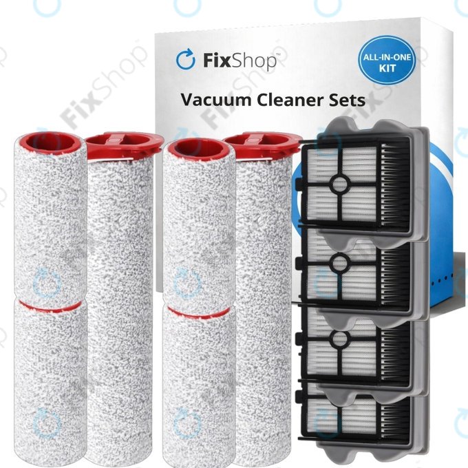 Set di ricambi per Roborock Dyad Pro (2 paia di spazzole principali, 4x filtro)