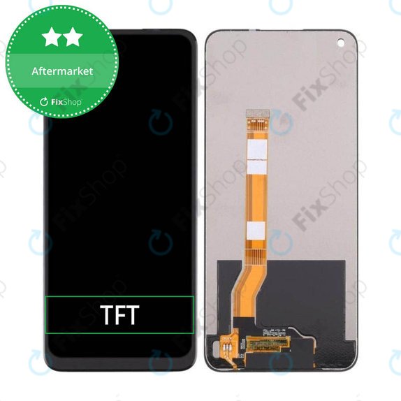 Schermo LCD per Realme 8i RMX3151, Vetro touch senza cornice