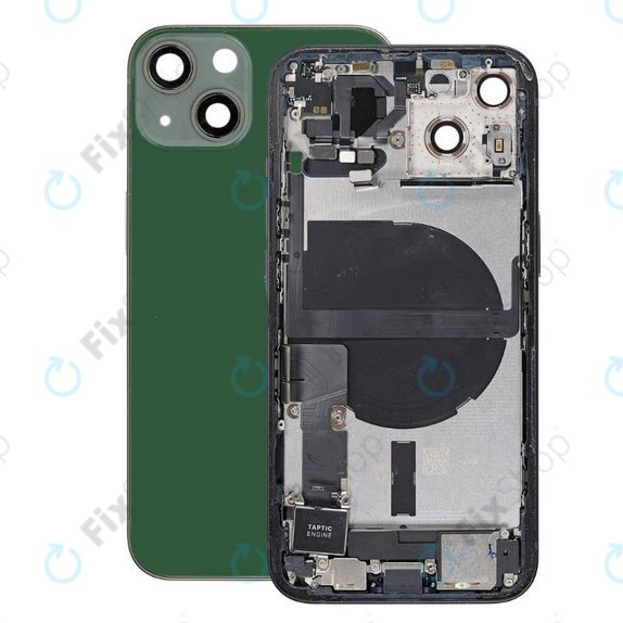 Scocca posteriore con piccoli componenti per iPhone 13, Green