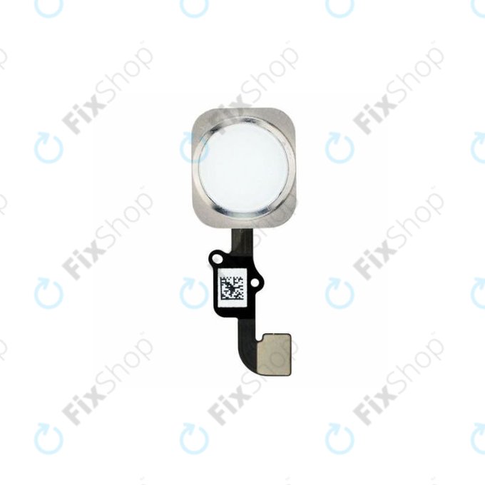 Tasto Home e cavo flex per iPhone 6, 6 Plus, Silver
