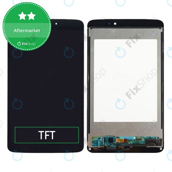 Schermo LCD per LG G Pad V500, Black, Vetro touch senza cornice