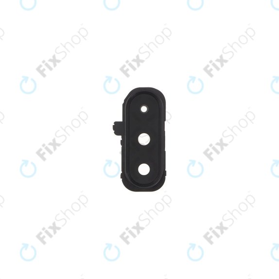 Lente fotocamera posteriore con frame per Samsung A17 A176B, Black