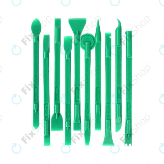 Set di strumenti ad alta durezza per smontaggio 10in1, Green, Relife RL-049C