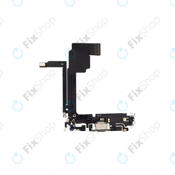 Connettore di ricarica con Cavo flex per iPhone 15 Pro Max, Natural Titanium