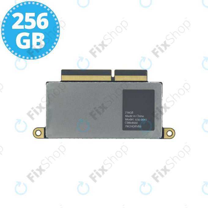 SSD 256GB per MacBook Pro 13" A1708 (Late 2016 - Mid 2017), Refurbished