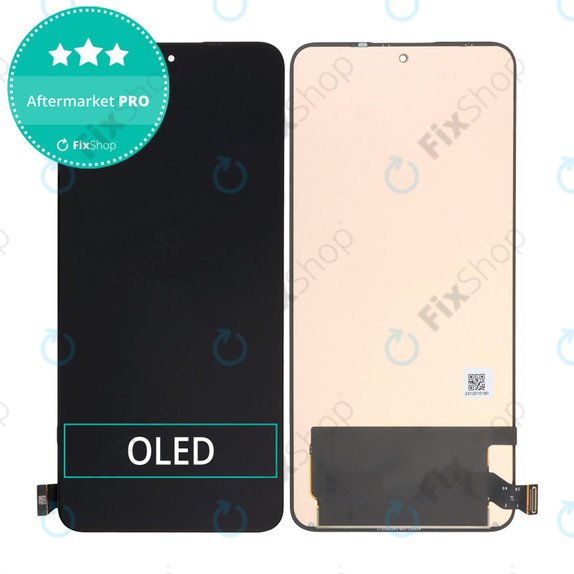 Schermo OLED per Xiaomi 13T, 13T Pro, Vetro touch senza cornice