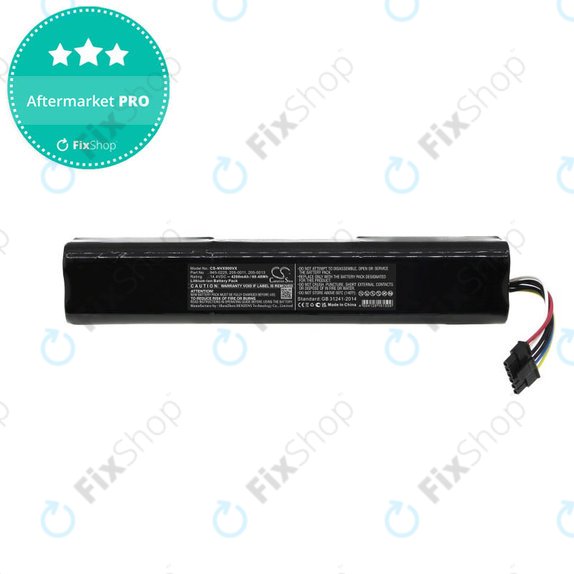 Batteria per Neato Botvac D3, D4, D5, D6, D7-seriess, 945-0225, 205-0011, 205-0013, Li-Ion, 4200mAh, 14.4V, HQ