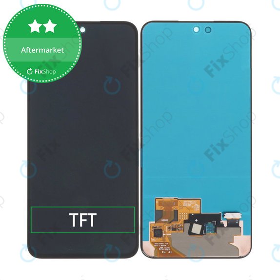 Schermo per Samsung S24 FE S721B, Vetro touch senza cornice