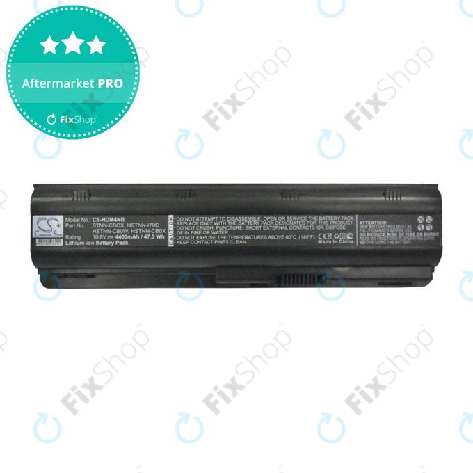 Batteria per HP Pavilion Envy 17-1001TX, 593553-001, 4400mAh, HQ
