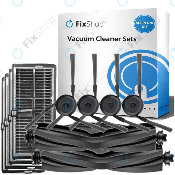 Set di ricambi per Mova P50 Ultra (2x spazzola principale, 4x filtro, 4x spazzola laterale)