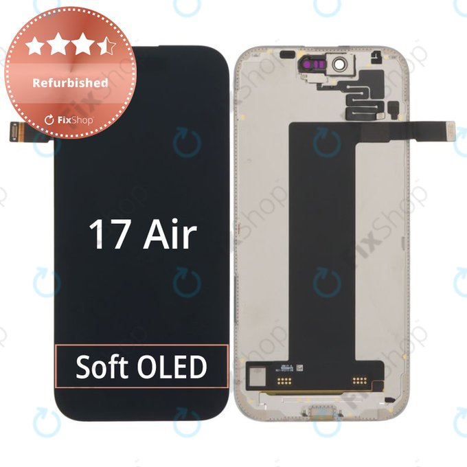 Schermo per iPhone Air, Vetro touch con cornice, Refurbished