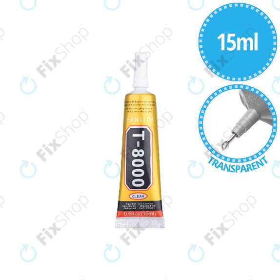 Adesivo T-8000 15ml, Trasparent