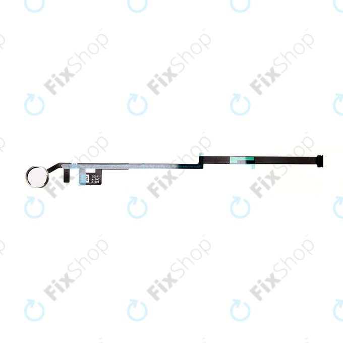 Tasto Home e cavo flex per Apple iPad (7ª Gen 2019, 8ª Gen 2020, 9ª Gen 2021), Silver