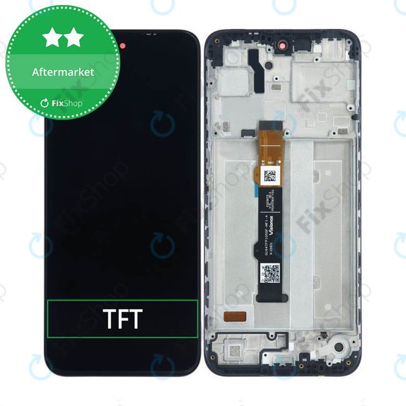 Schermo per Motorola Moto G41 XT2167, Meteorite Black, Vetro touch con cornice