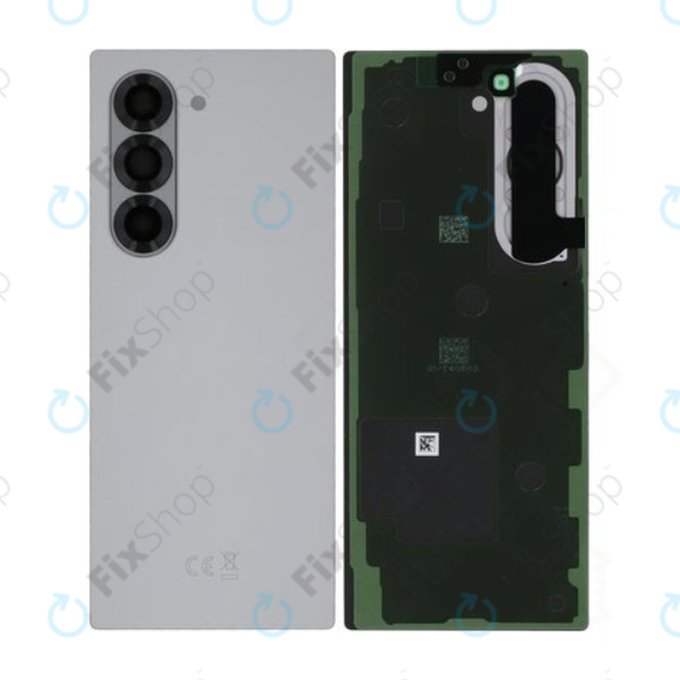 Cover batteria per Samsung Z Fold 6 F956B, Silver Shadow, GH82-35086A, Genuine Service Pack