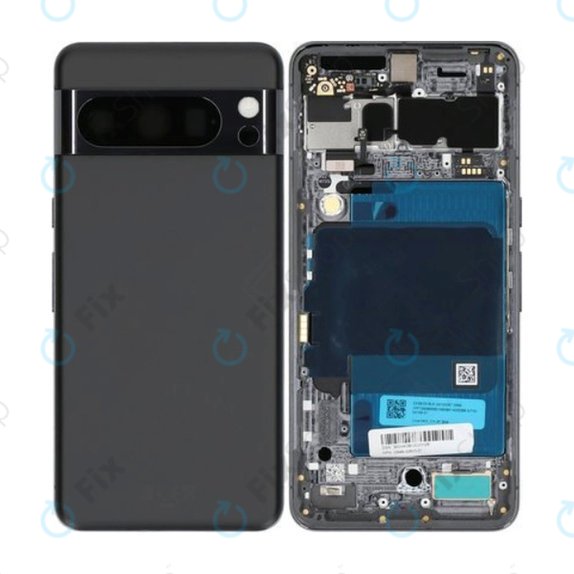 Gruppo cover batteria per Google Pixel 8 Pro, Obsidian