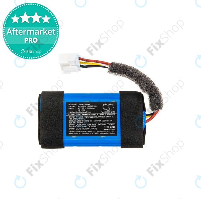 Batteria per JBL Flip 5, Li-Ion, 6800mAh, HQ