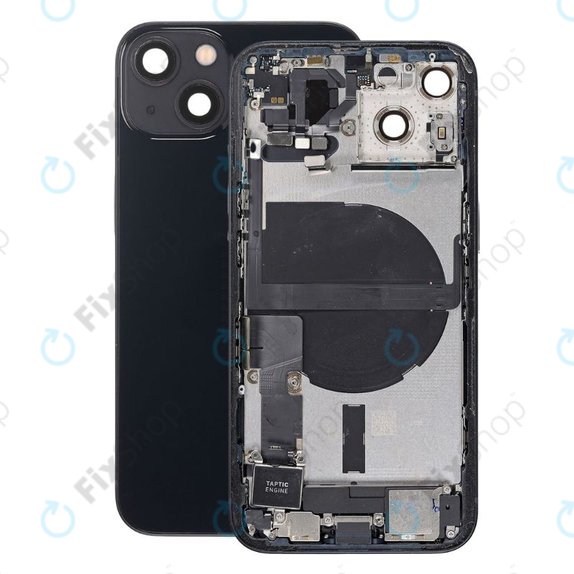 Scocca posteriore con piccoli componenti per iPhone 13, Midnight