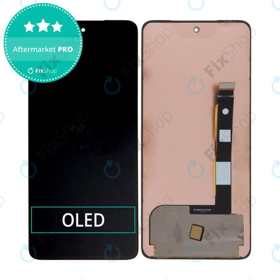 Schermo OLED per MotGoldla Moto G72 XT2255, Vetro touch senza cornice