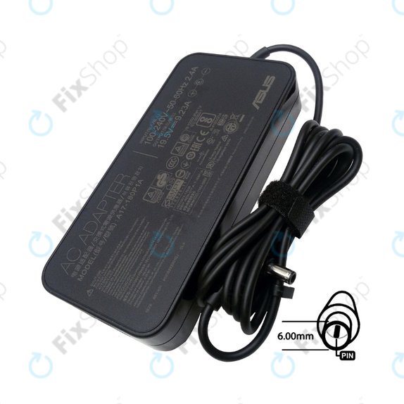 Adattatore di ricarica per Asus, 180W, 19.5V, B0A001-00262100, Genuine Service Pack