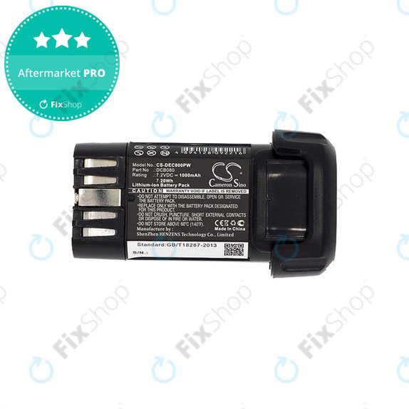 Batteria per Dewalt Dcb095, Dewalt Dcf680, DCB080, Li-Ion, 1000mAh, 7.2V, HQ