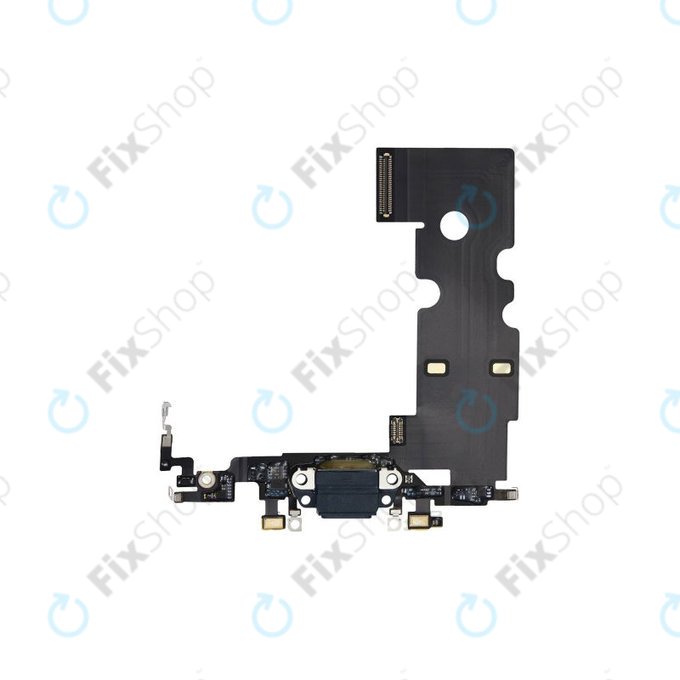 Connettore di ricarica con Cavo flex per iPhone SE 3rd Gen 2022, Black