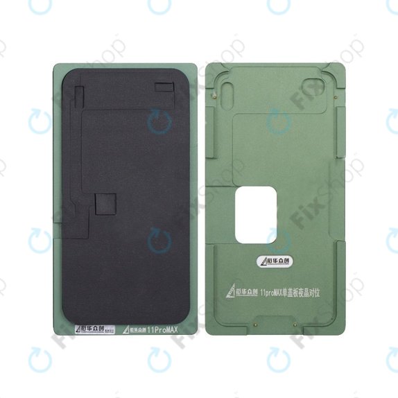 Stampo di allineamento schermo con tappetino di laminazione per iPhone 11 Pro Max, XHZC