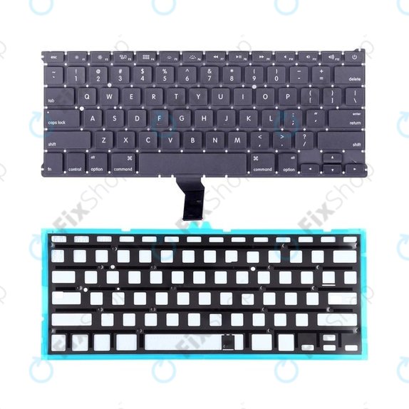 Tastiera con retroilluminazione US per MacBook Air 13" A1369 (Mid 2011), A1466 (Mid 2012 - Mid 2017)
